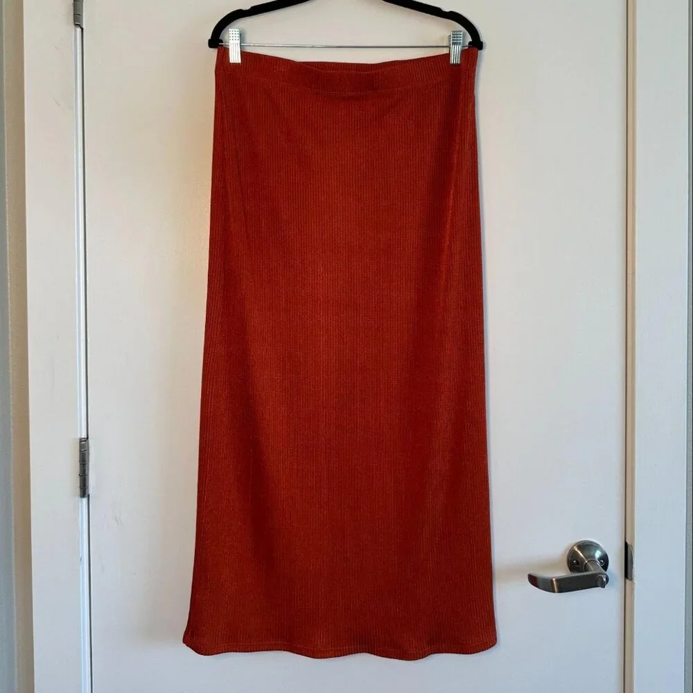 Free People No Excuses Skirt Set Terracotta NWT - Picture 6 of 8